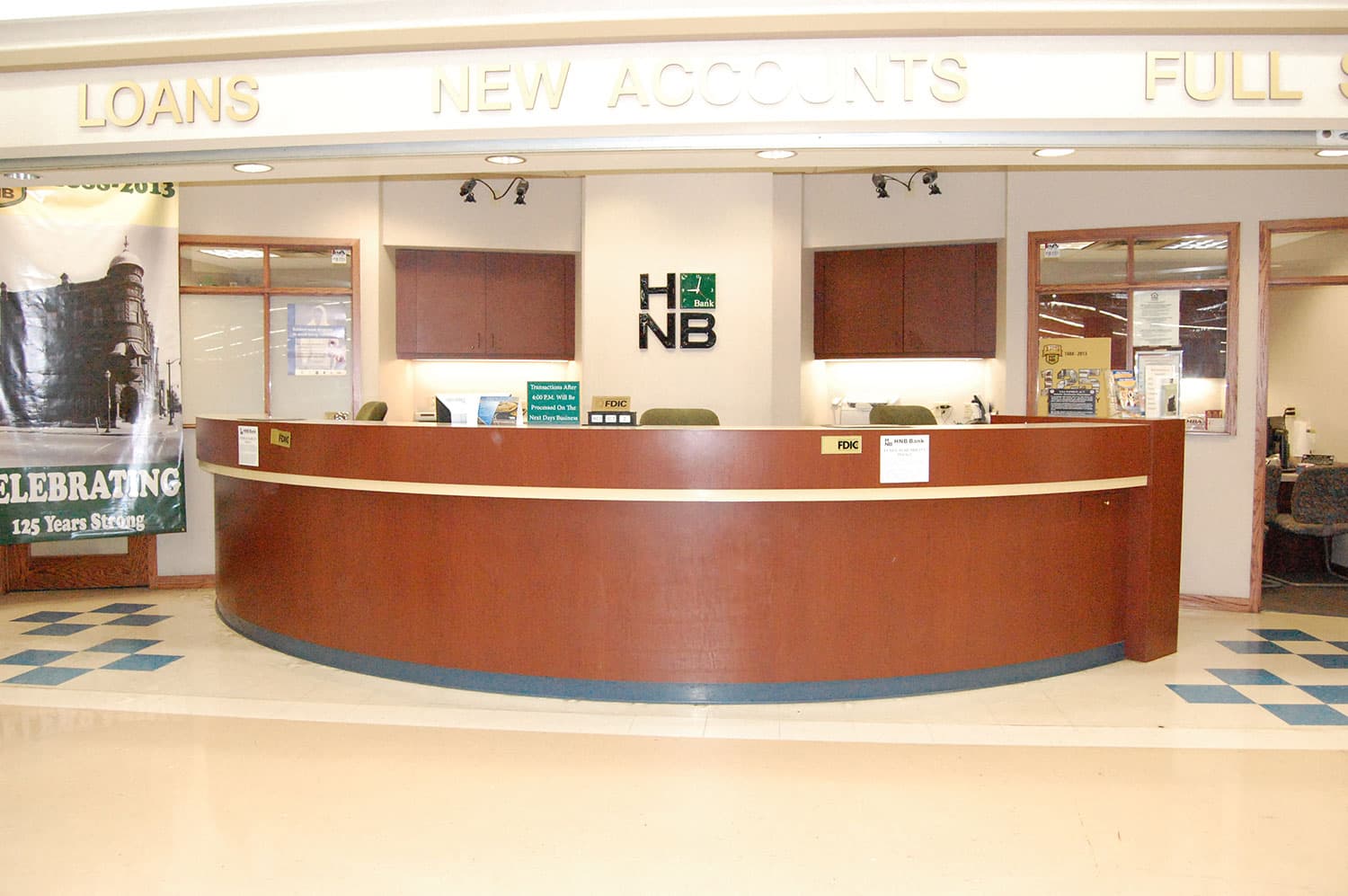 HNB in Walmart, Hannibal, MO